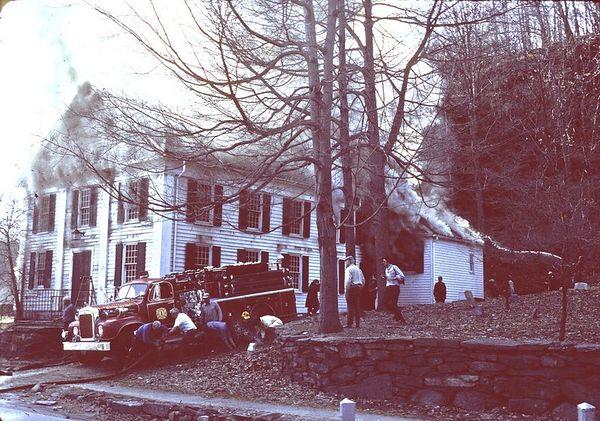 Historical Hall Fire ~ 1970's